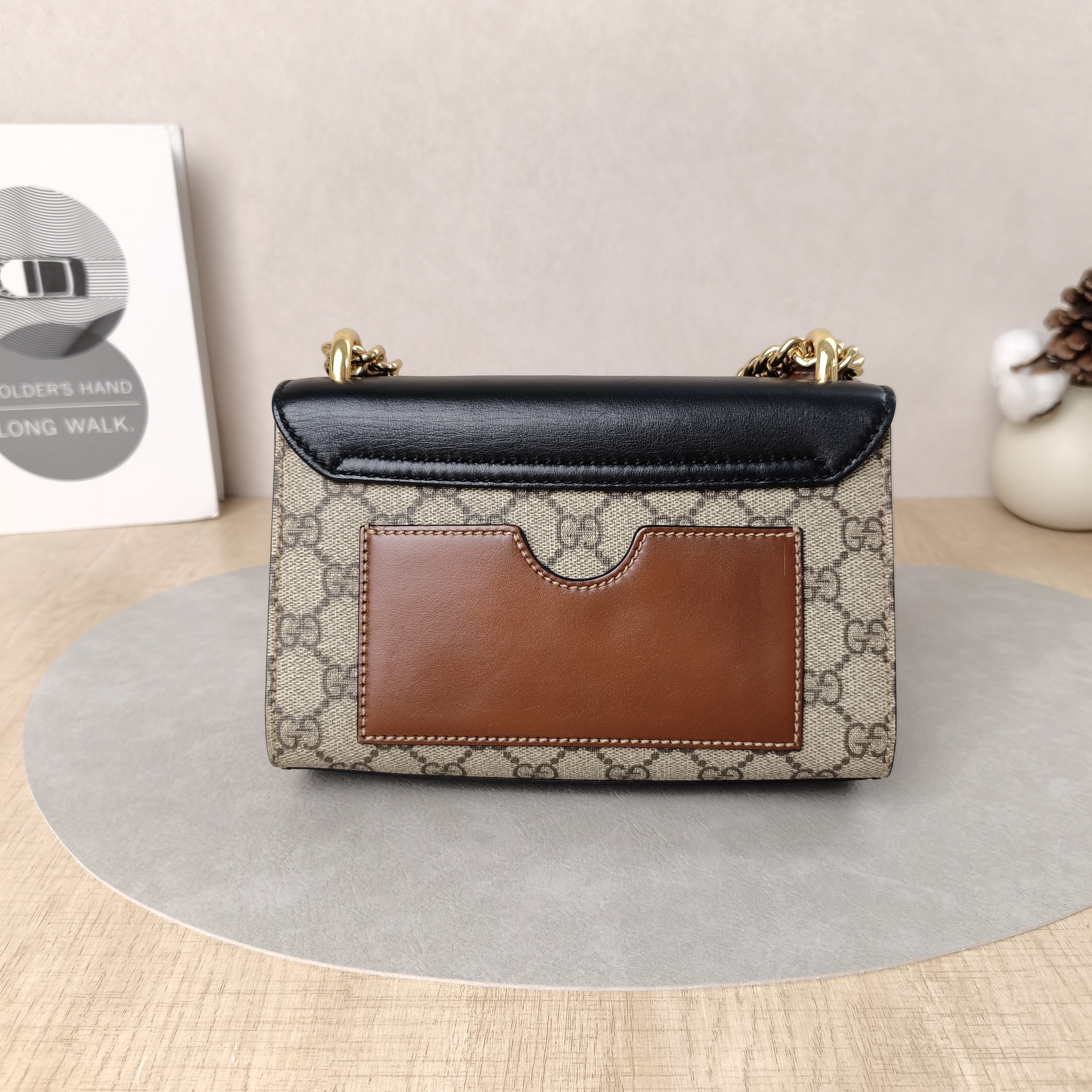 GUCCI Crossbody Bag Padlock Monogram PVC Small20.5 × 7.5 × 13 cm — cover view 3 of 5
