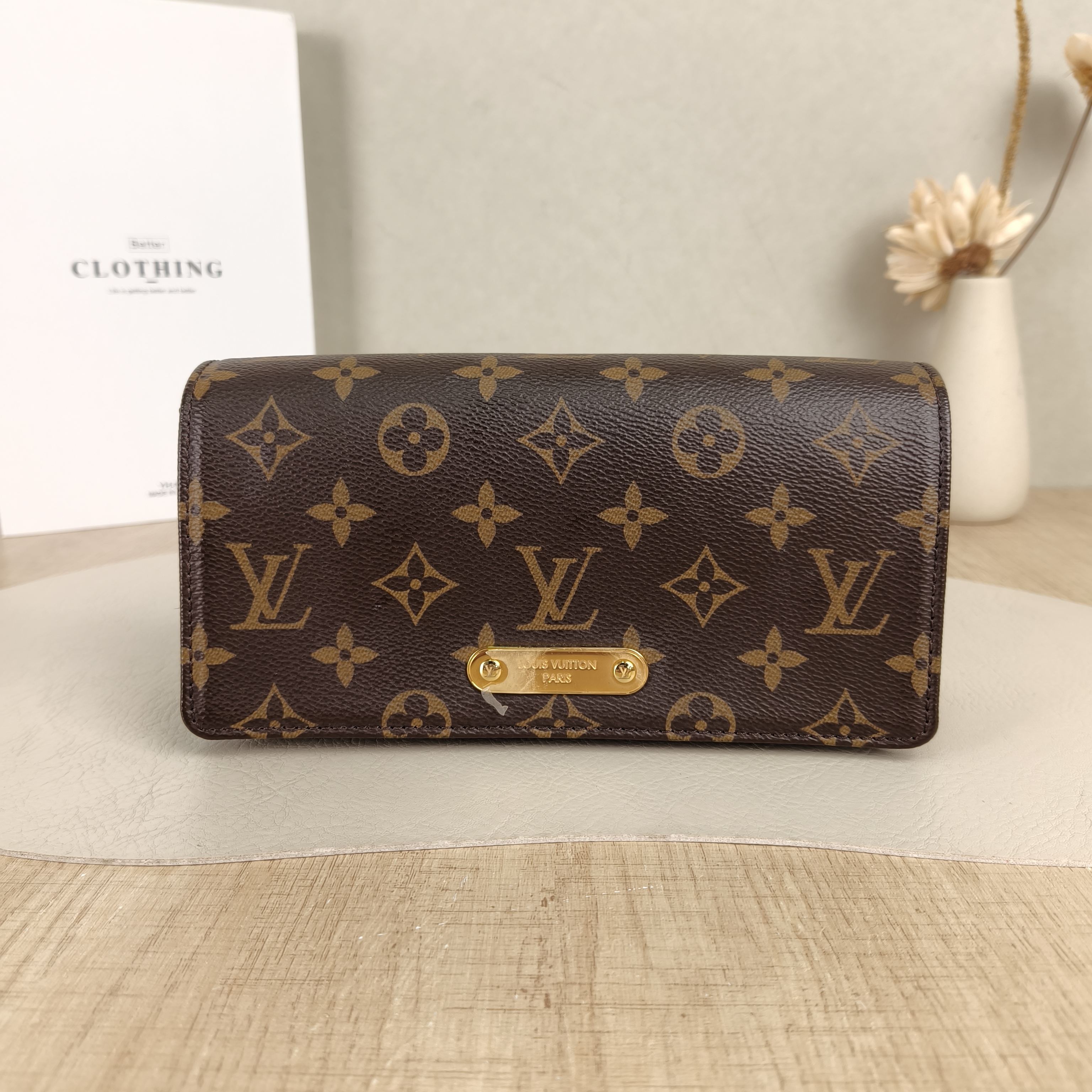 Louis Vuitton Crossbody Bag LILY Chain Bagwoc Monogram PVC21 × 3.5 × 10.5 cm