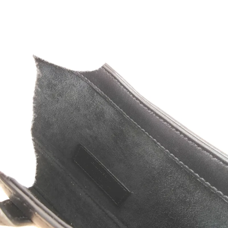 SAINT LAURENT Shoulder Bag LE 5 À 7 Black Calfskin Mini 19 × 4.5 × 11.5 cm — detail view 4 of 10