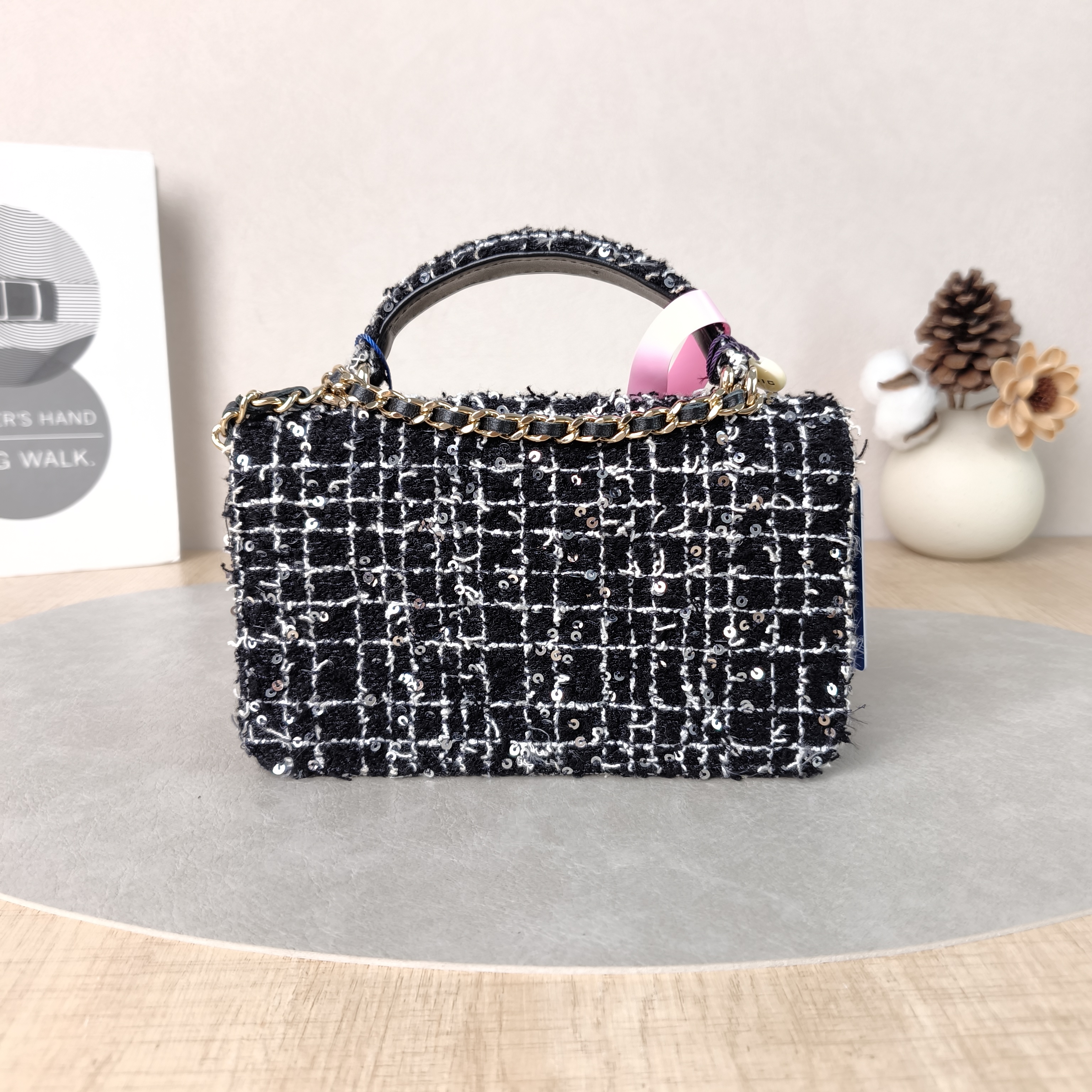 Chanel Crossbody Bag CF Mini Crossbody Bag Black mini17 × 4 × 10 cm — cover view 5 of 6