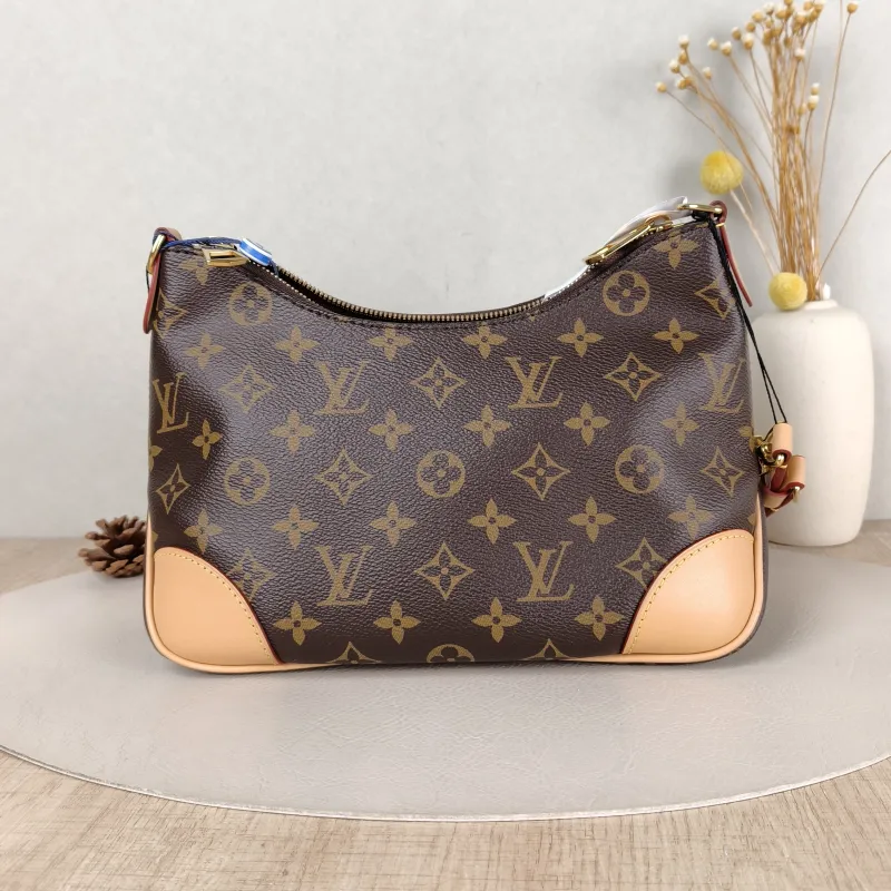 Louis Vuitton Crossbody Bag Boulogne PVC Small 26 × 9.5 × 16 cm