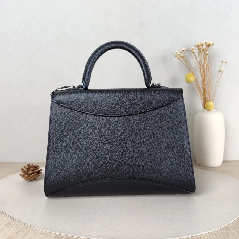 Moynat Crossbody Bag Crossbody Bag Black Calfskin 25.5 × 8 × 18.5 cm — cover view 2 of 5