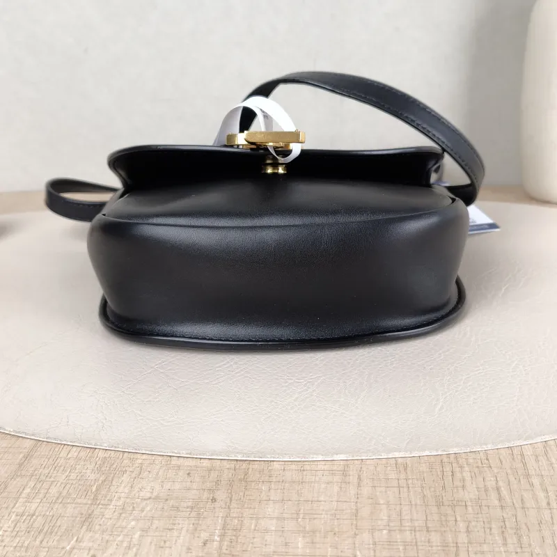 SAINT LAURENT Shoulder Bag Kaia Black Calfskin 16 × 5.5 × 15.5 cm — cover view 2 of 5