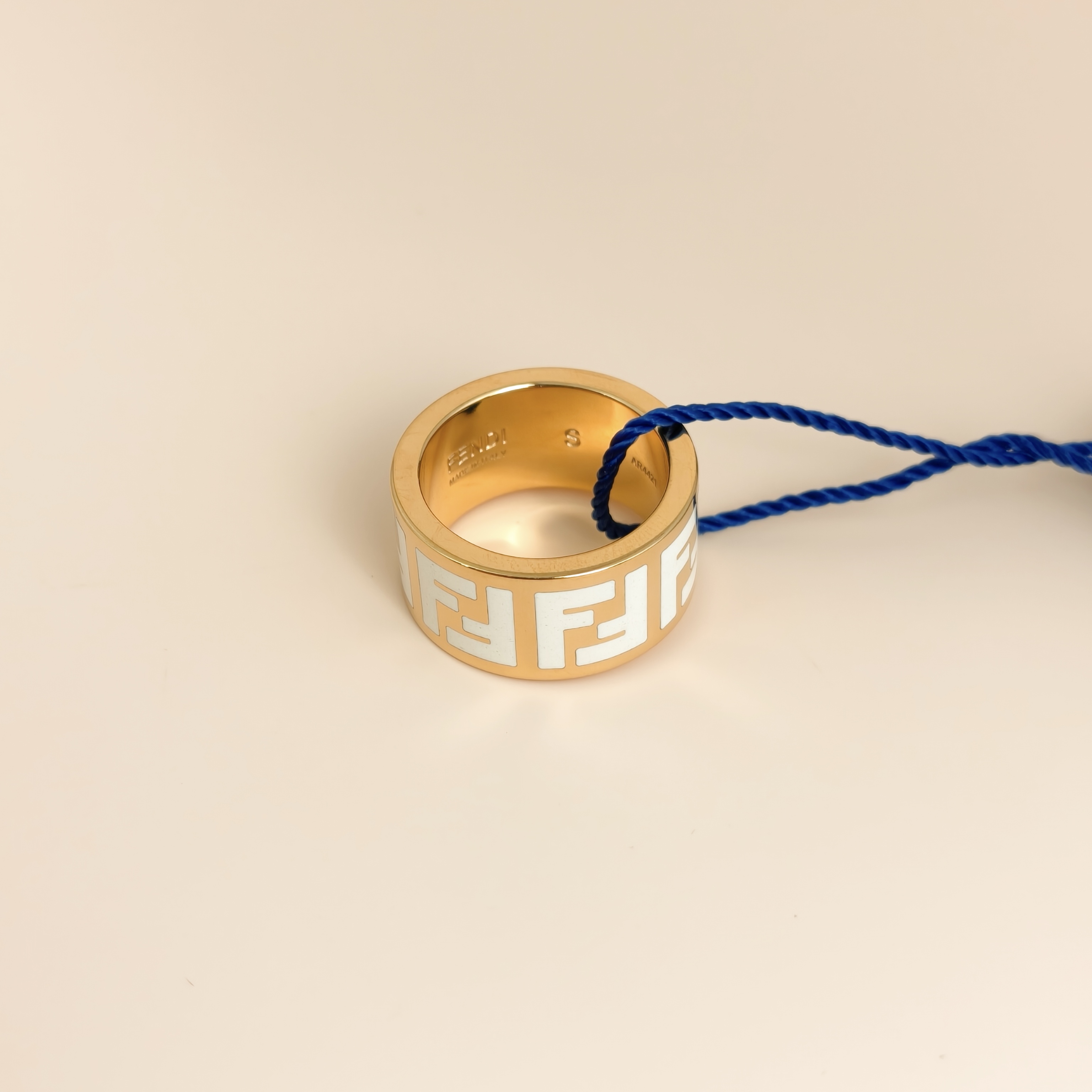FENDI Ring FF Ring White Gold S 50-51 — cover view 7 of 8