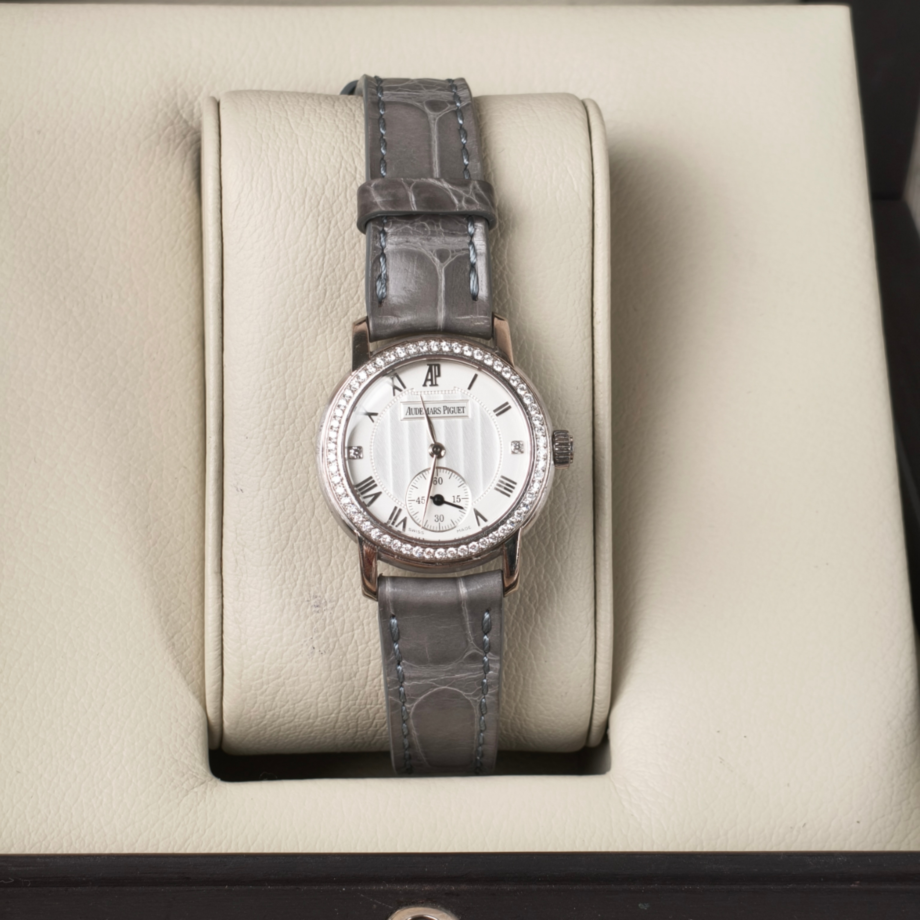 Audemars Piguet Watch Jules Audem Collection Watch White Gold18KW hite Gold Diamond25mm