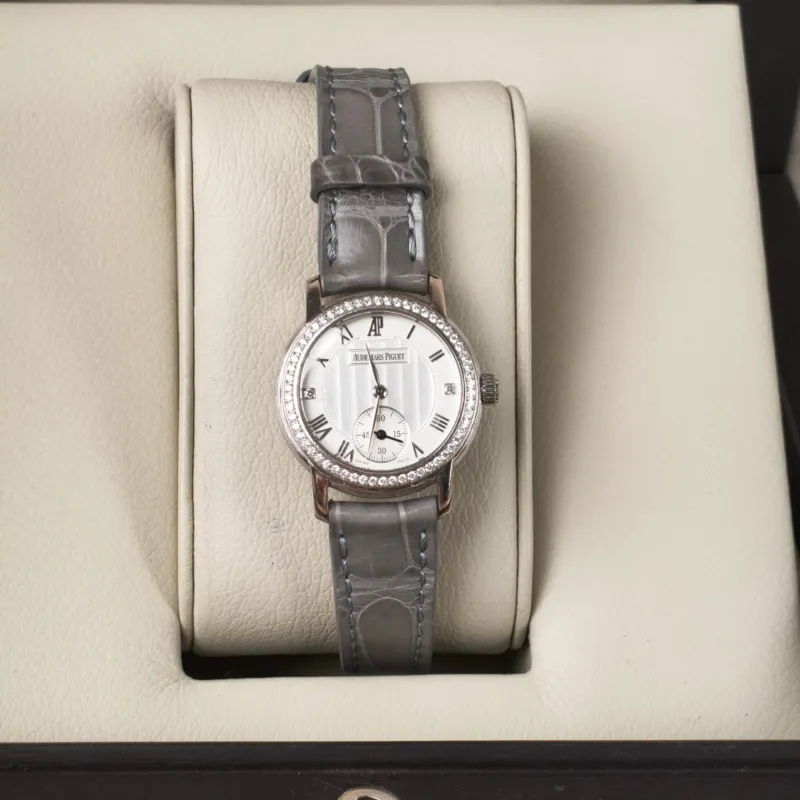 Audemars Piguet Watch Jules Audem Collection Watch White Gold18KW hite Gold Diamond25mm