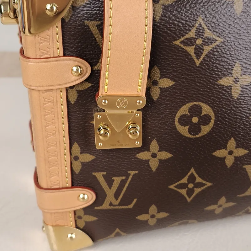 Louis Vuitton Crossbody Bag Side Trunk Box Monogram PVC Medium 23.5 × 8.5 × 16 cm — detail view 5 of 11