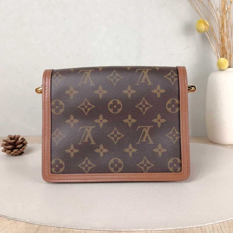 Louis Vuitton Crossbody Bag Dauphine Monogram PVC Mini 20 × 9 × 15 cm — cover view 3 of 5