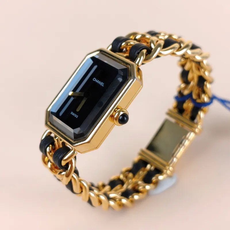 Chanel Watch Première Édition Originale Black with Gold-Tone Hardware Black with Gold-Tone Hardware One Size 26.1*20 M — cover view 2 of 8