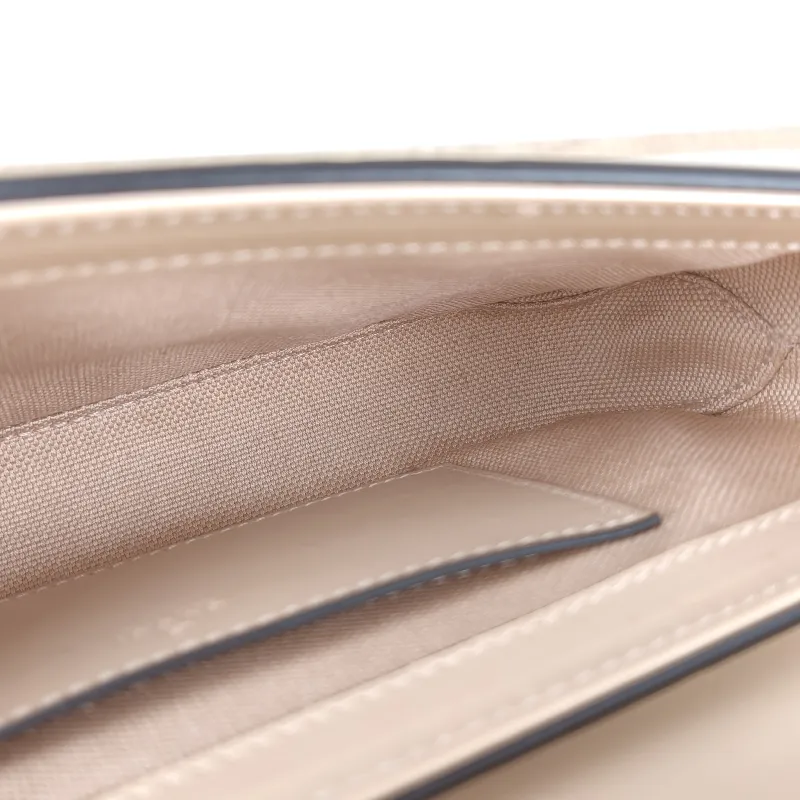 GUCCI Crossbody Bag GG Collection Shoulder Bag Beige Calfskin Mini 21 × 3 × 13.5 cm — detail view 10 of 12