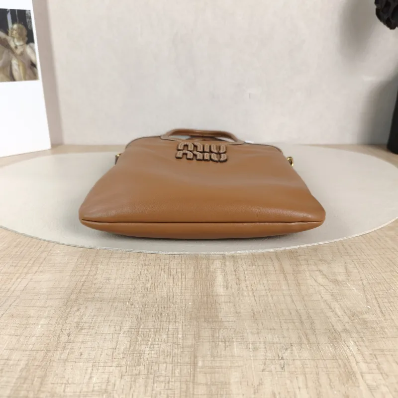 Miumiu Shoulder Bag IVY Tote Shopping Tote CC alfskin Mini 20*24 — cover view 6 of 6