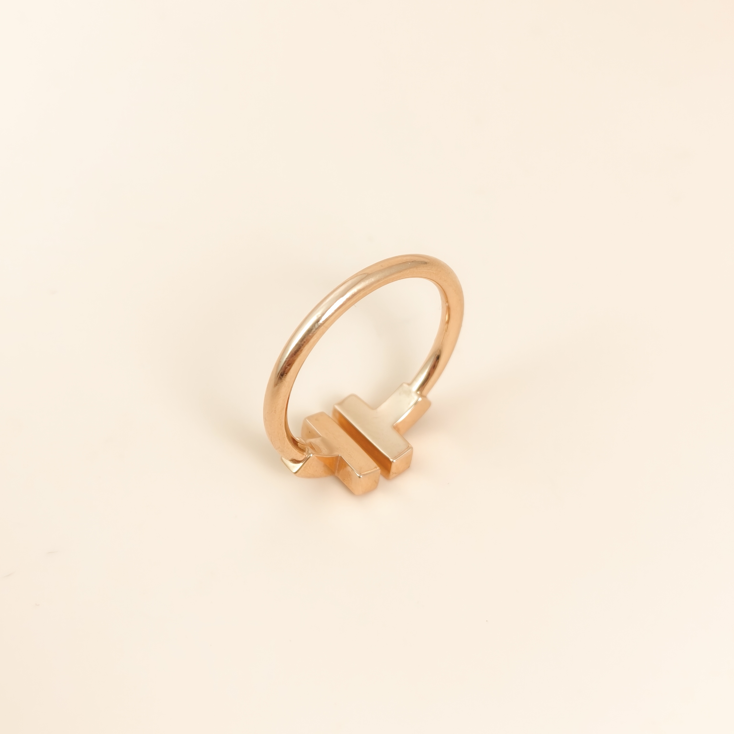 Tiffany&Co. Ring TC ollection Rose Gold Pearl Diamond18KR ose Gold54 EU — cover view 8 of 8