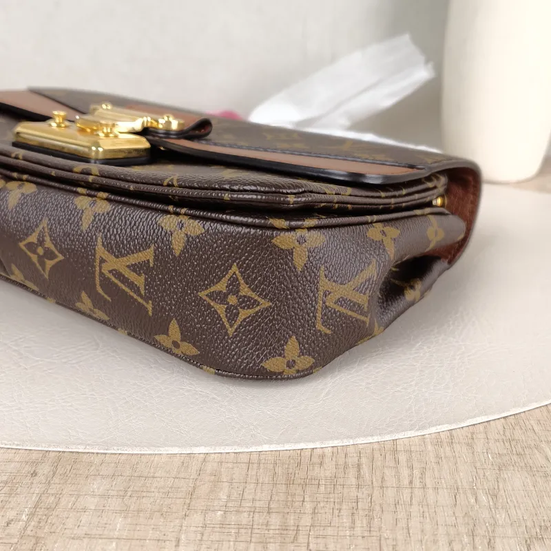 Louis Vuitton Crossbody Bag Marceau Chain Bag Caramel PVC · Calfskin One Size24.5 × 6.5 × 15 cm — detail view 5 of 13
