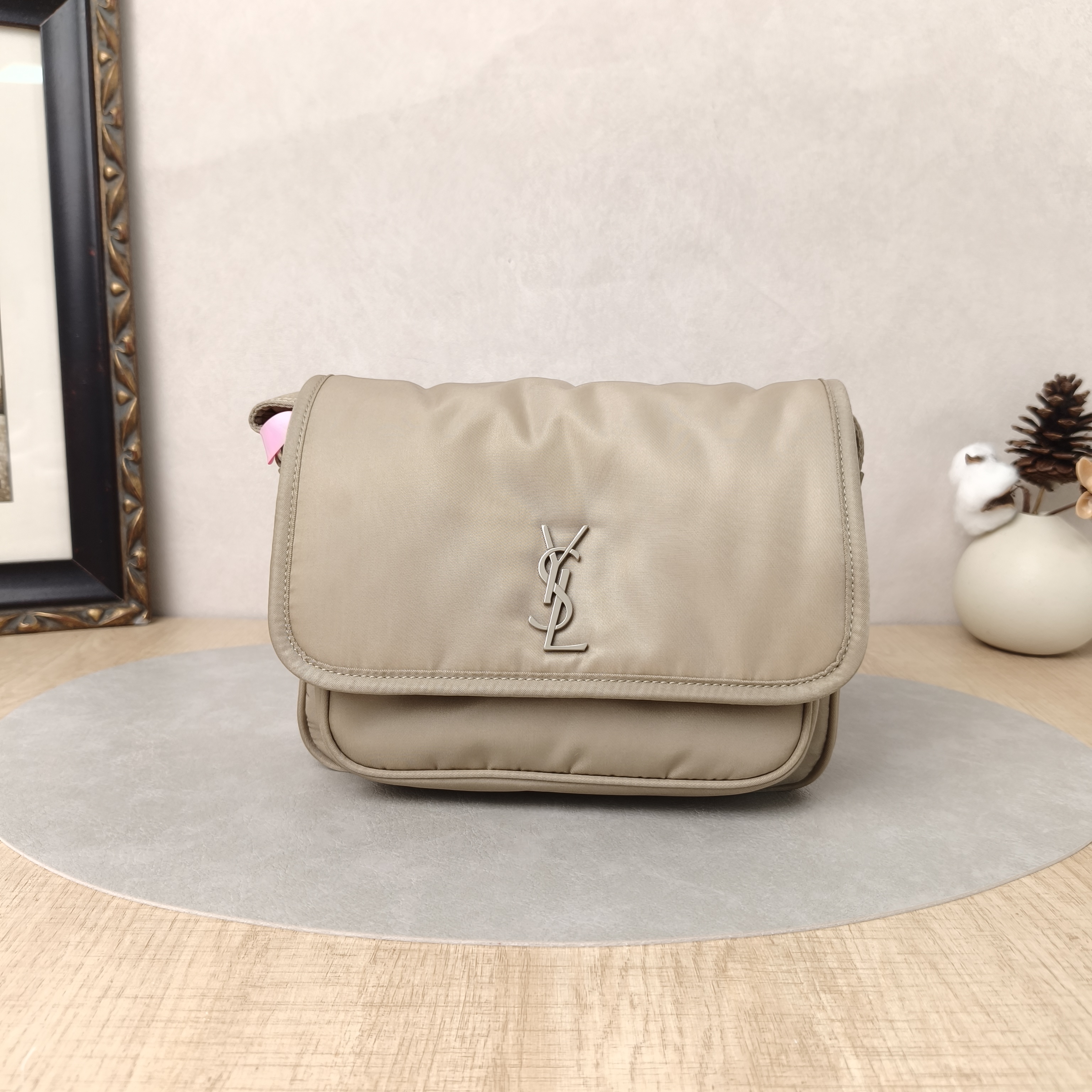 SAINT LAURENT Crossbody Bag NIKI Messenger Messenger Bag Nylon21 × 6 × 15 cm