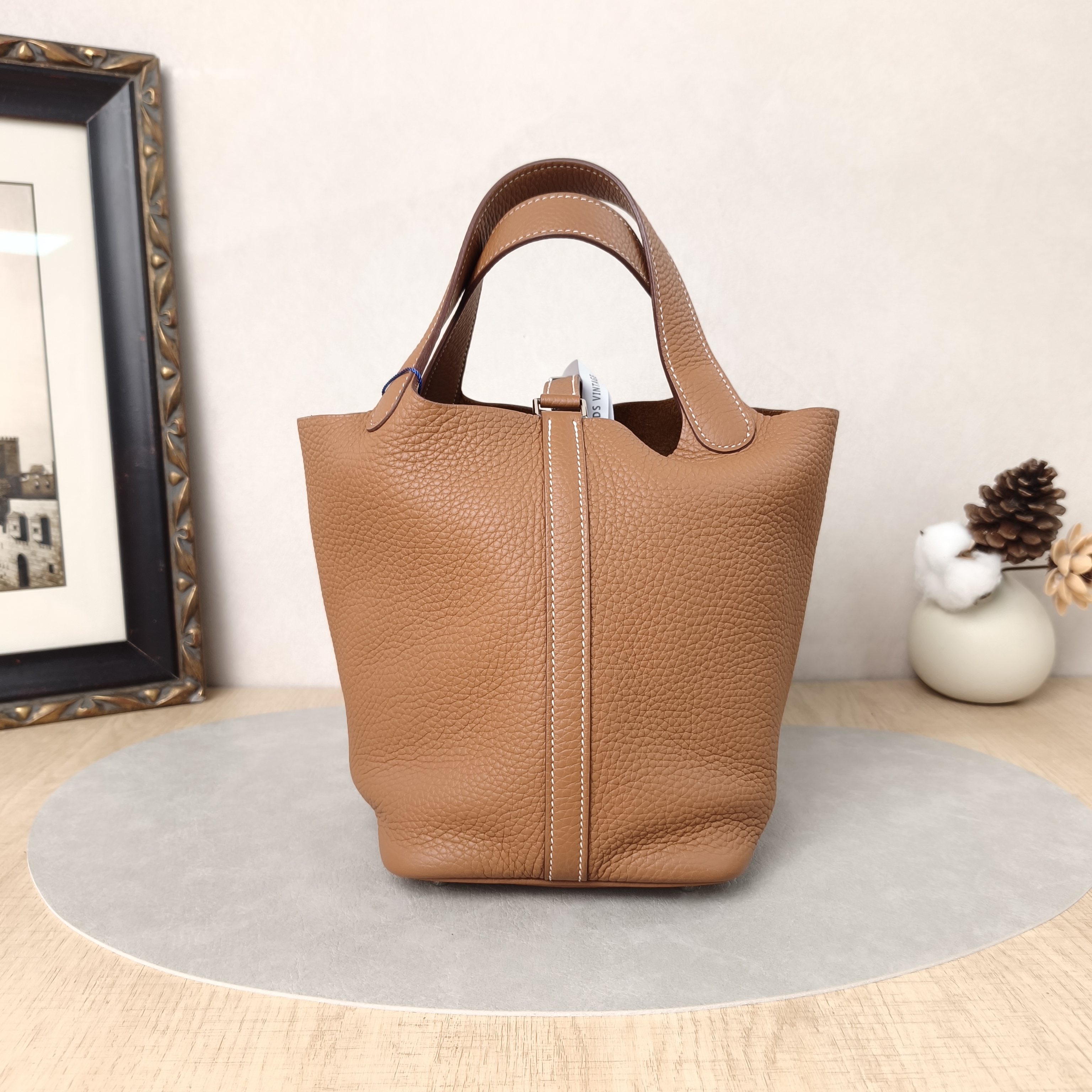 Hermès Bag Picotin Lock 18 18 ClemenceTaurillonTC 18*13*19
