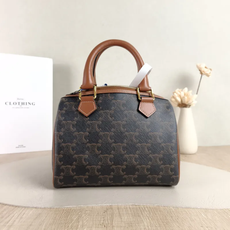 CELINE Crossbody Bag Monogram PVC Small 20 × 10.5 × 15.5 cm — cover view 4 of 5