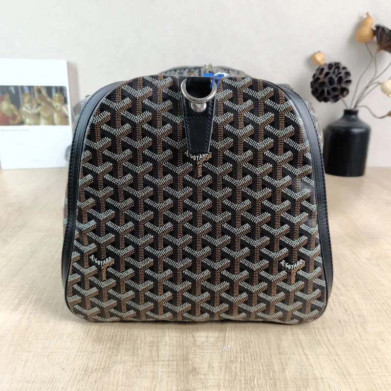 GOYARD Top Handle Bag Croisiere Black PVC One Size 53 × 25 × 25 cm — detail view 4 of 15