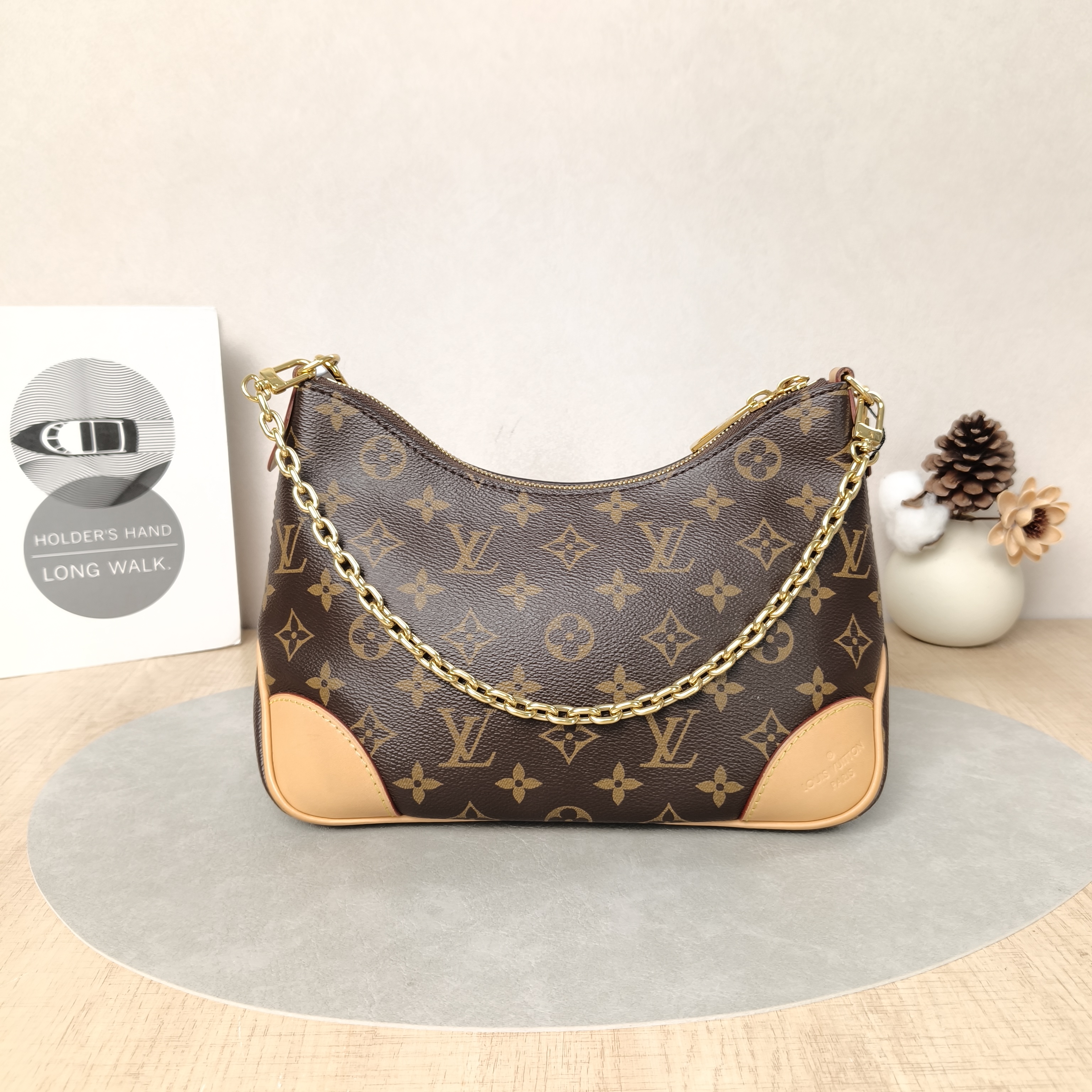 Louis Vuitton Crossbody Bag Boulogne PVC Small26 × 9.5 × 16 cm