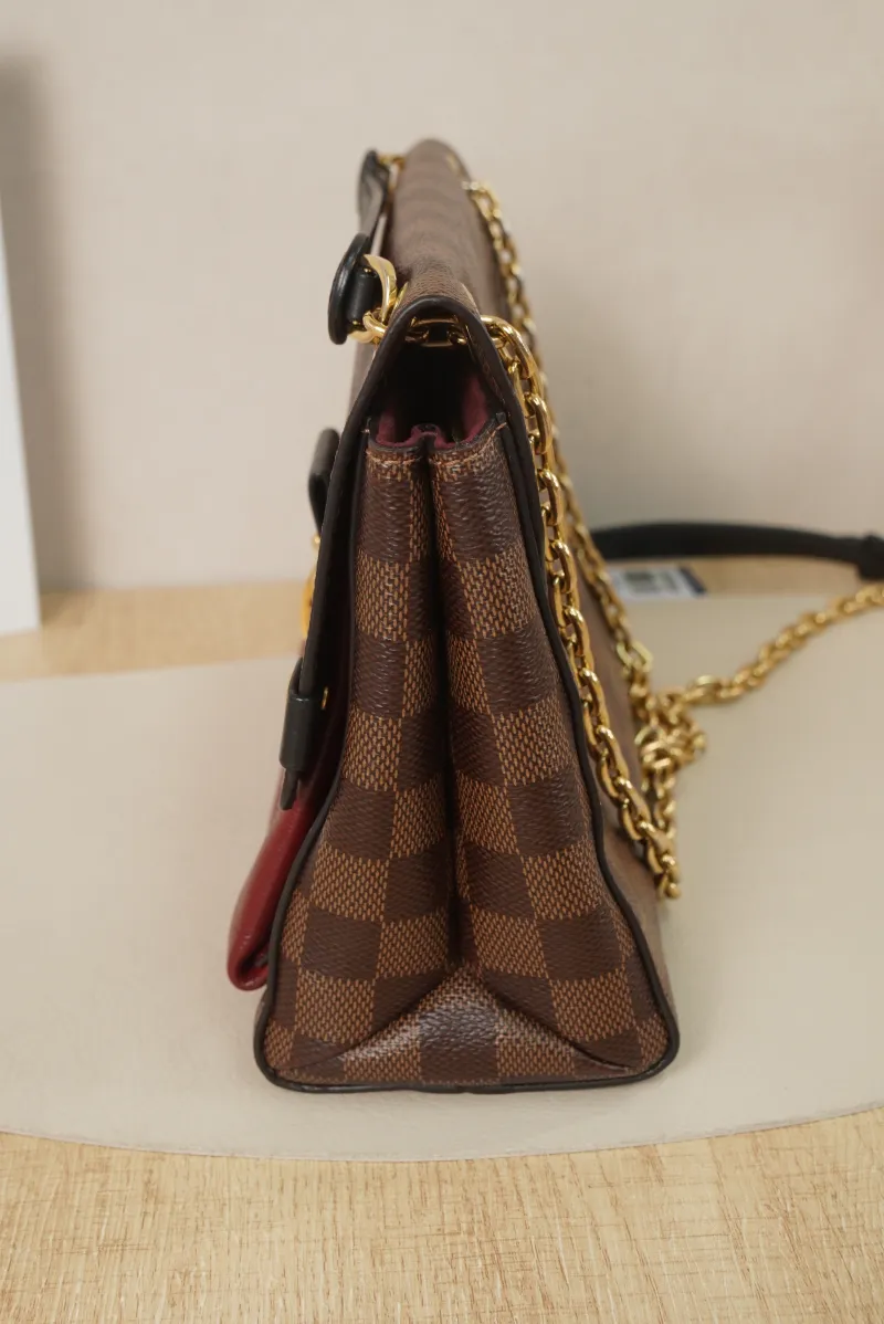 Louis Vuitton vavin Medium Damier Ebenepvc · 25 × 9.5 × 17 cm — detail view 3 of 19
