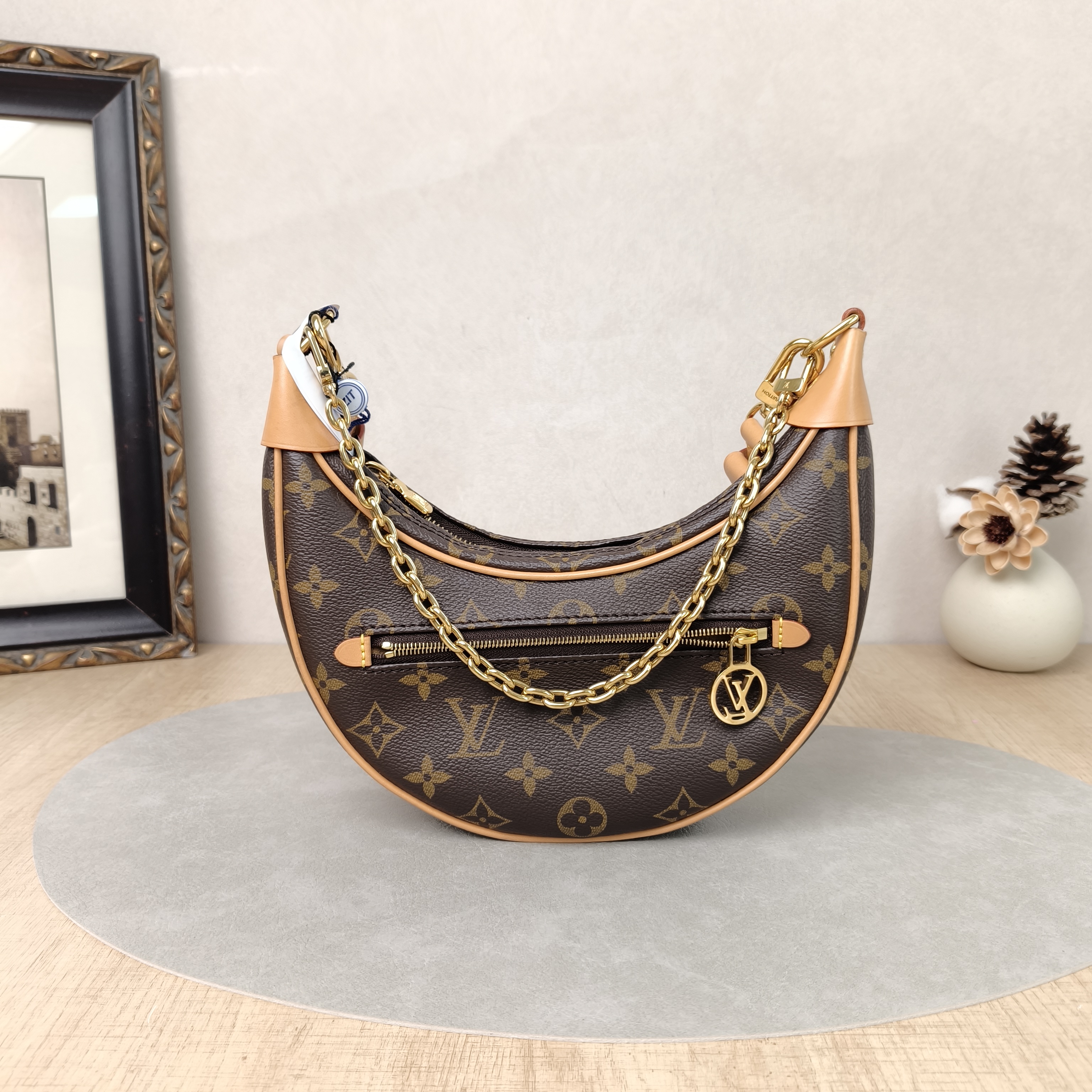 Louis Vuitton Crossbody Bag Loop Monogram PVC Small23 × 6 × 13 cm