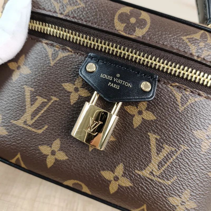Louis Vuitton Shoulder Bag VANITY POUCH Cosmetic Bag Monogram PVC One Size19 × 6.5 × 11.5 cm — detail view 9 of 14