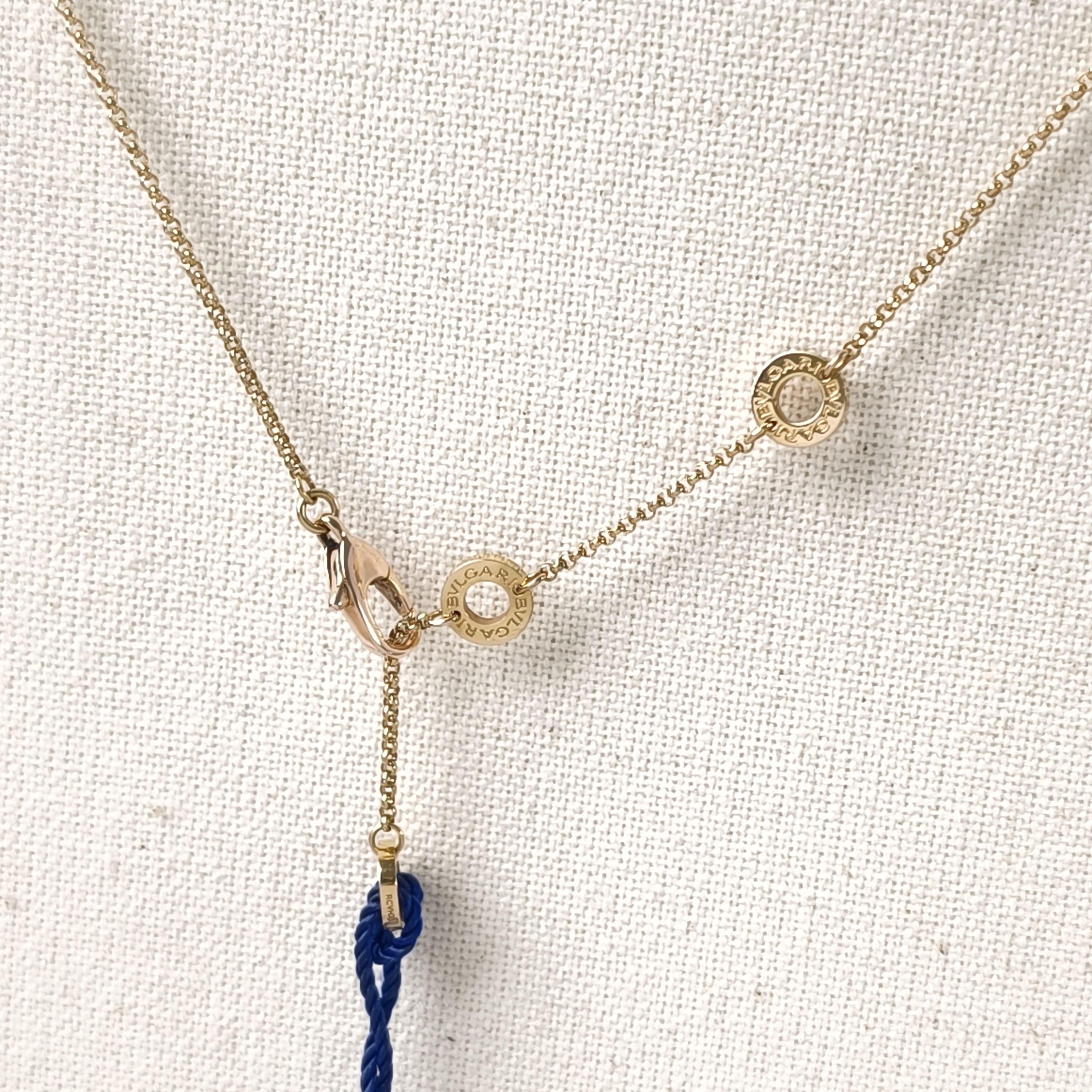 Bvlgari Necklace B.ZERO1Collection Pavé Diamond Rose Gold 18KR ose Gold Diamond One Size1.5*38-45 — cover view 6 of 11
