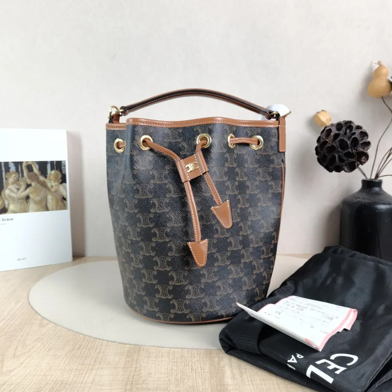CELINE Crossbody Bag CLARA Monogram PVC Medium 20 × 20 × 24 cm — cover view 2 of 6