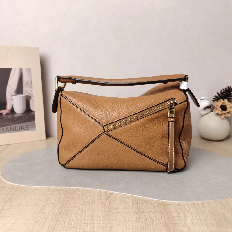 LOEWE Crossbody Bag Puzzle Caramel CC alfskin Small 24 × 10.5 × 16.5 cm — cover view 5 of 6