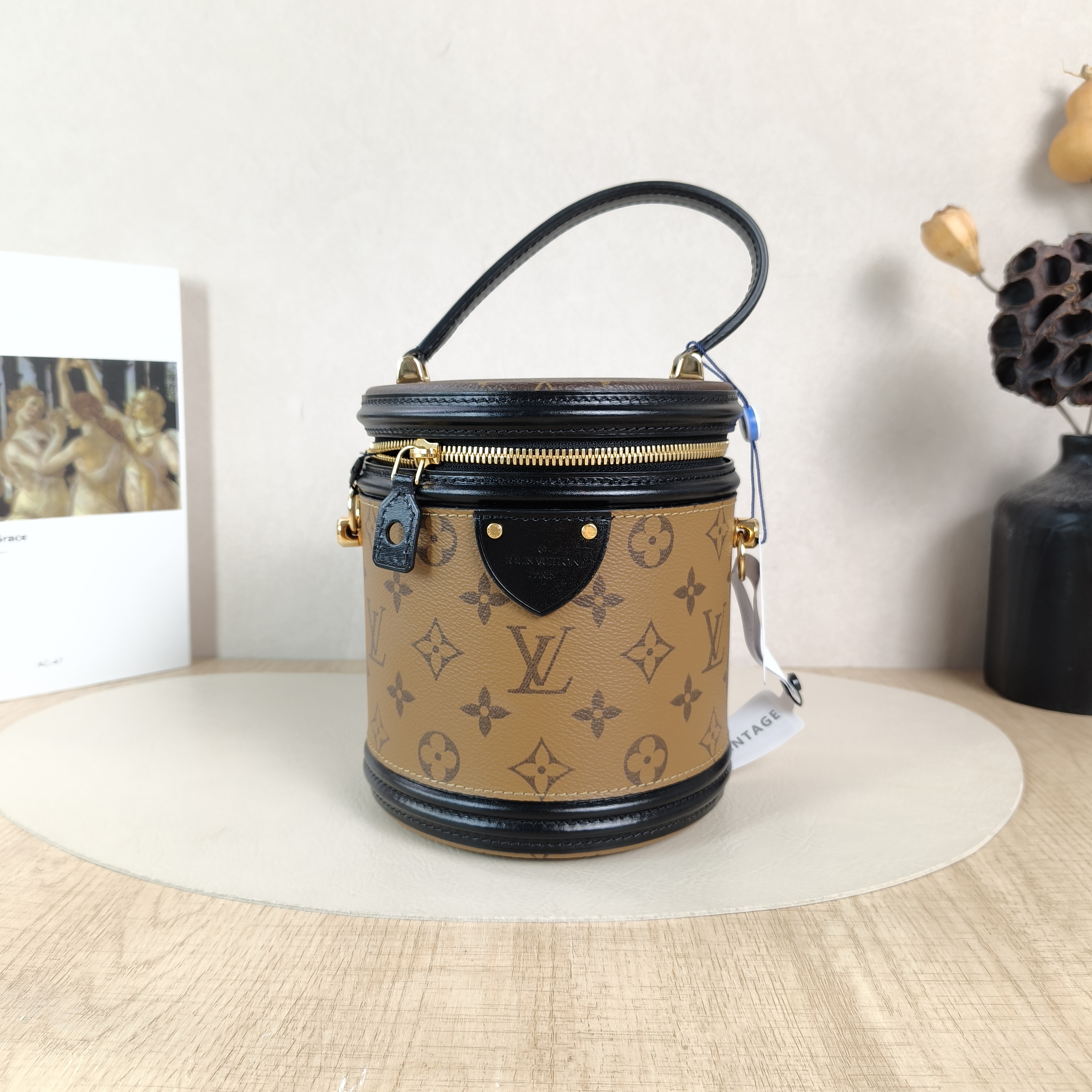 Louis Vuitton Crossbody Bag Cannes Monogram PVC Small15 × 15 × 17 cm