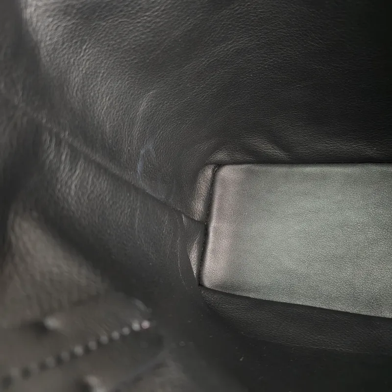 GOYARD Top Handle Bag ANJOU Shopping Tote Black ine Canvas Mini 19.5 × 9 × 19.5 cm — detail view 8 of 11