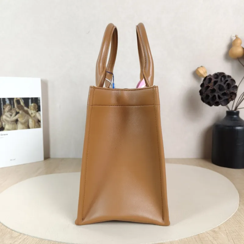 DIOR Top Handle Bag Book Tote Shoulder Strap Edition Brown Woven Small26.5 × 14 × 22 cm — detail view 8 of 11