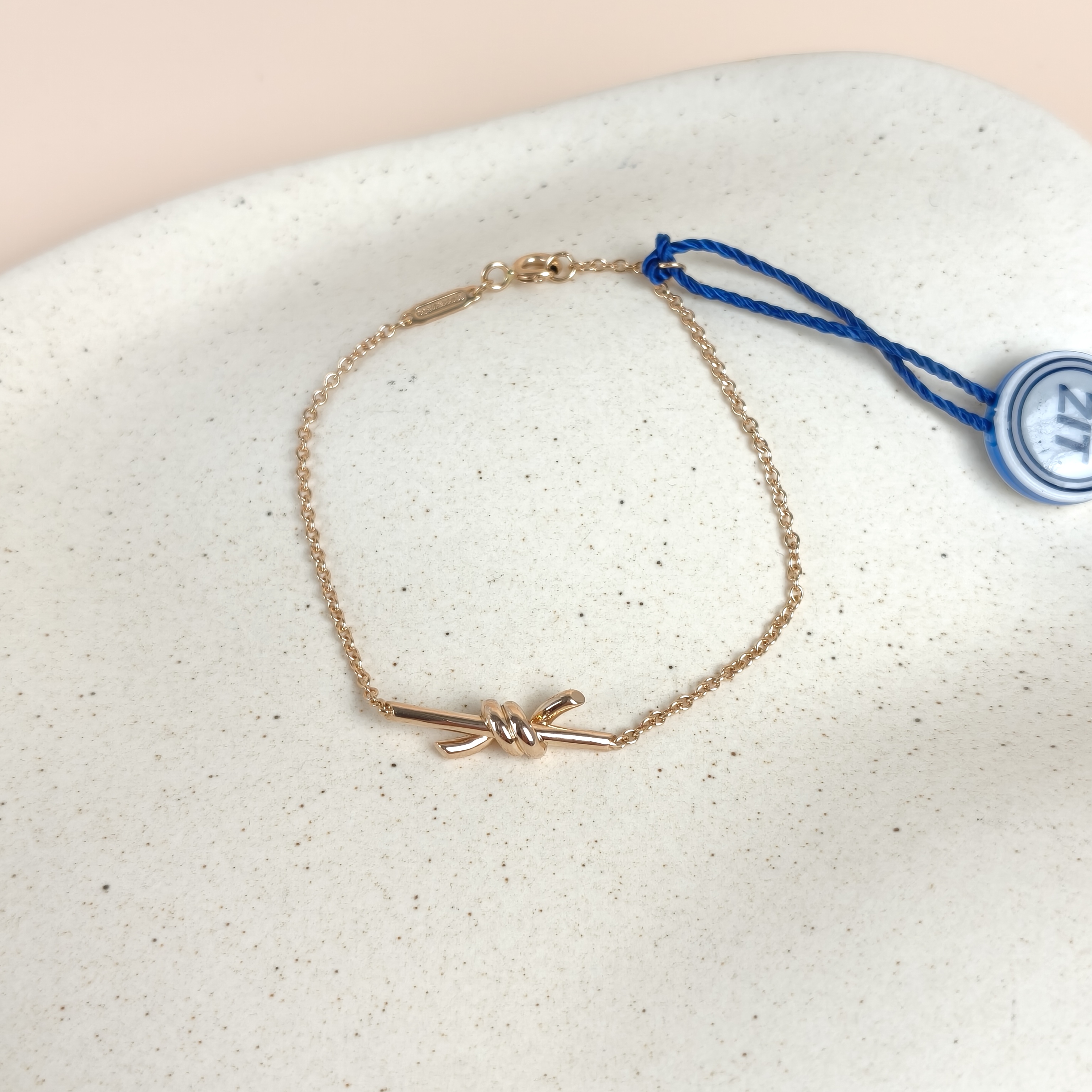 Tiffany&Co. Bracelet Knot Collection Bracelet Rose Gold 18KR ose Gold One Size16cm — cover view 3 of 8