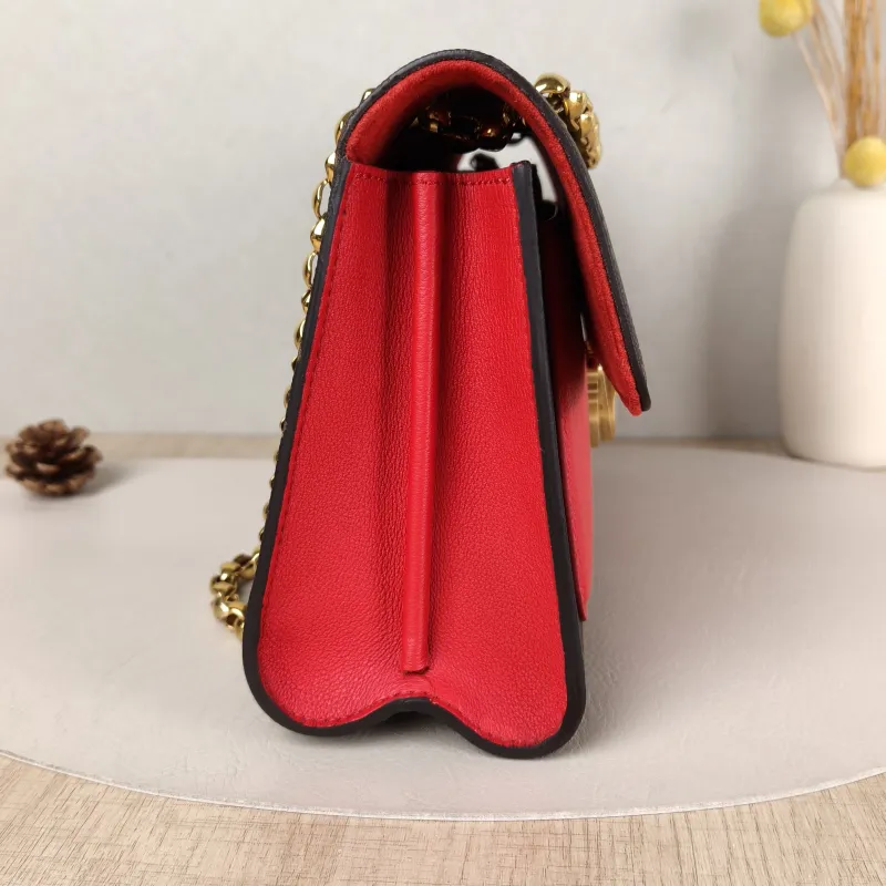 Louis Vuitton Crossbody Bag VICTOIRE Red PVC · Calfskin One Size 27 × 10 × 17 cm — detail view 2 of 10