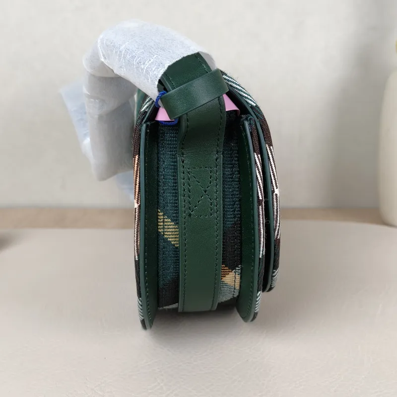 BURBERRY Crossbody Bag Crossbody Bag Green Canvas One Size19 × 6 × 16 cm — detail view 8 of 12
