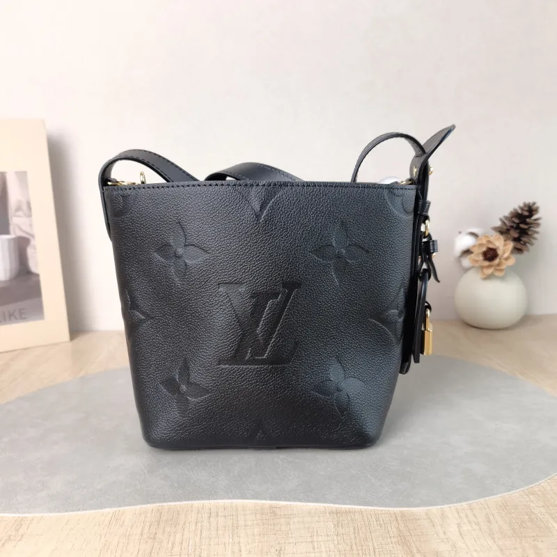 Louis Vuitton Top Handle Bag ALL IN BB Black Empreinte Embossed Calfskin BB 16 × 12 × 18 cm — cover view 4 of 6