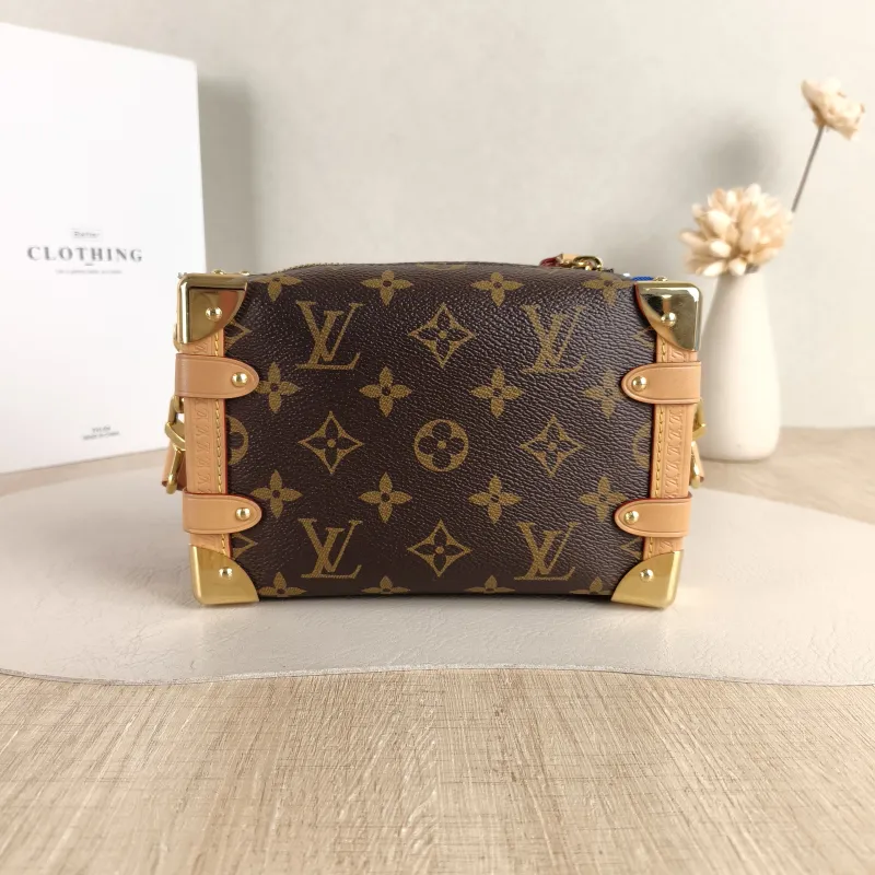 Louis Vuitton Crossbody Bag Side Trunk Box Monogram PVC Small 18 × 8 × 12.5 cm — cover view 4 of 6