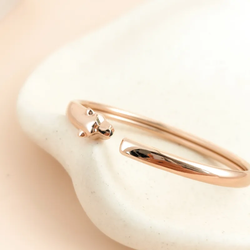 CARTIER Bangle Panthère de Bangle 18KR ose Gold Small Edition 16 — cover view 2 of 7