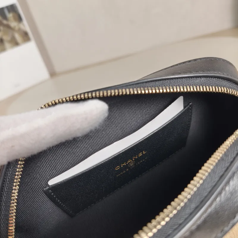 Chanel Shoulder Bag 26p Bowling Bag Brown Suede One Size 20 × 5.5 × 12 cm — detail view 1 of 10