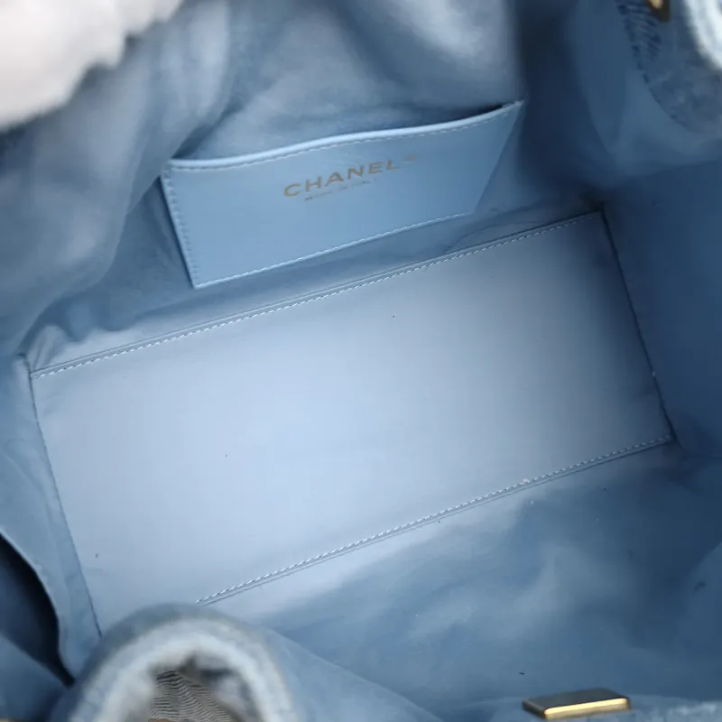 Chanel Shoulder Bag 25Bag Blue Small 26 × 14 × 30 cm — detail view 5 of 11