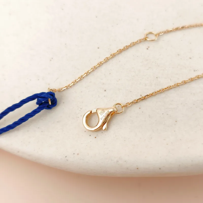 CARTIER Necklace Amulette de Necklace Pearl · White Mother-of-Pearl 18KY ellow Gold Small 41cm — cover view 7 of 10