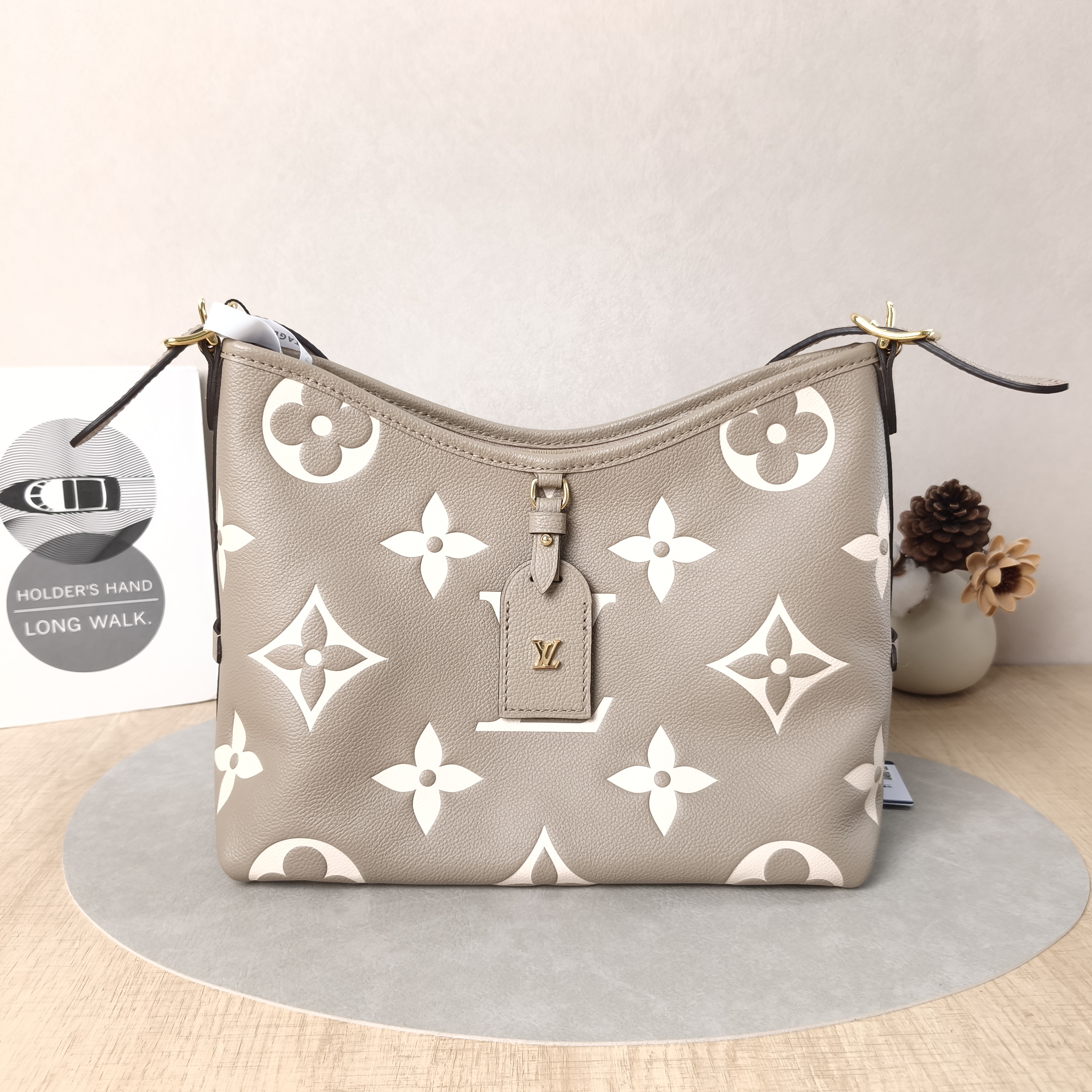 Louis Vuitton Crossbody Bag Carryall Calfskin Small29.5 × 12 × 24 cm
