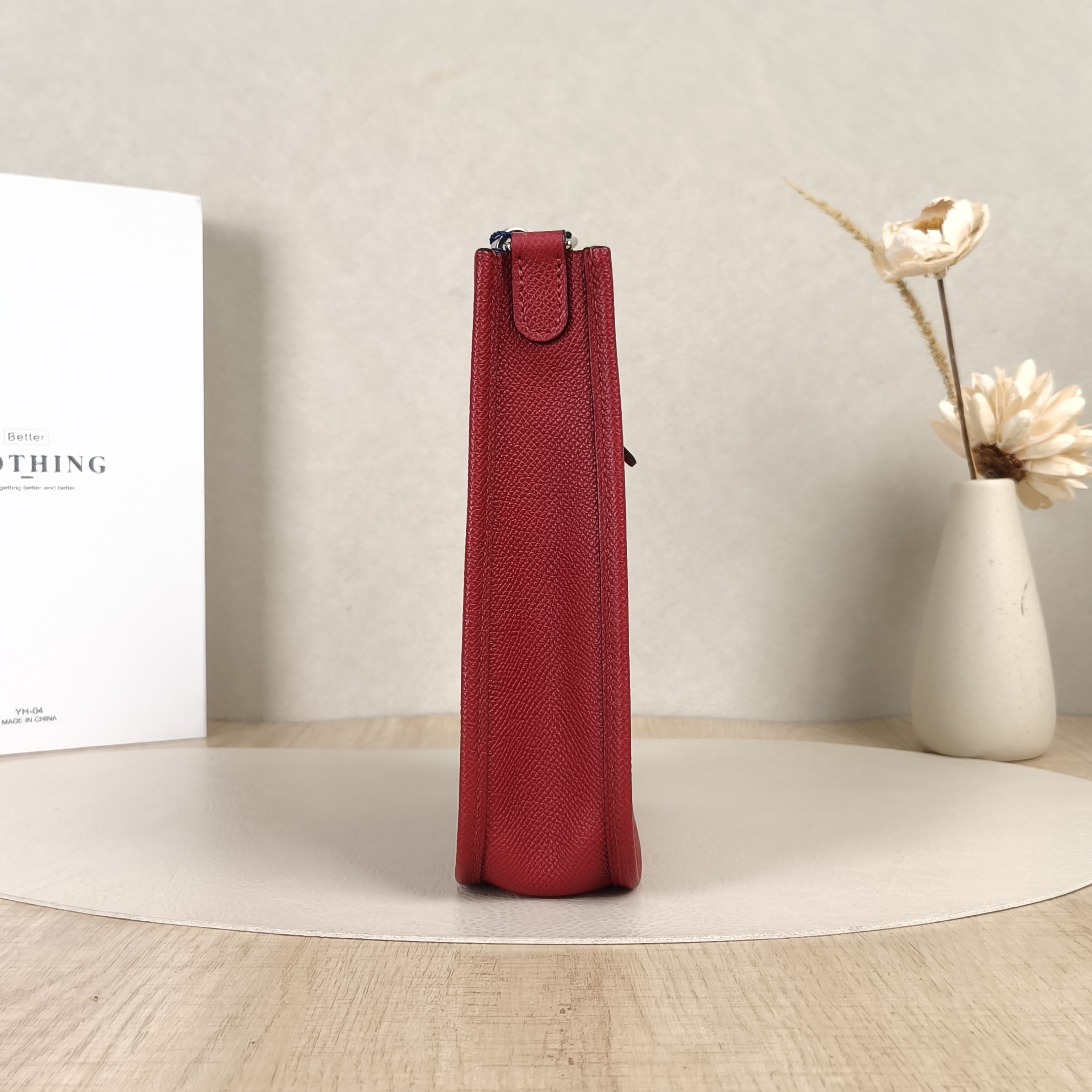 Hermès Crossbody Bag Evelyne Mini 16 Mini 1655 Calfskinmini17 × 5.5 × 18 cm — cover view 6 of 8