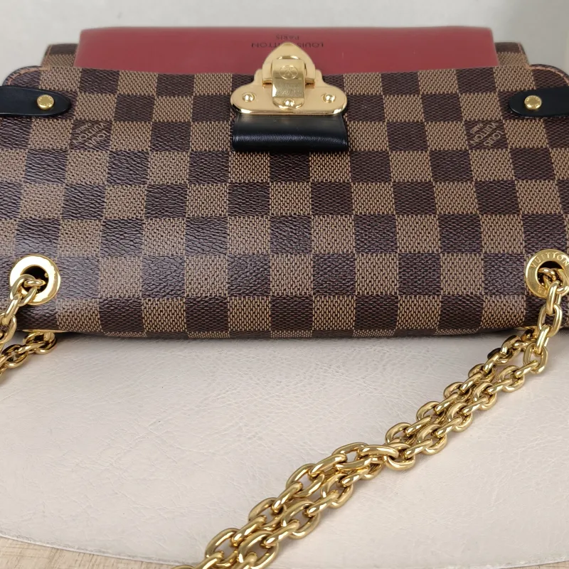 Louis Vuitton Shoulder Bag VAVIN Red · PVC Small 25 × 9.5 × 17 cm — detail view 1 of 14