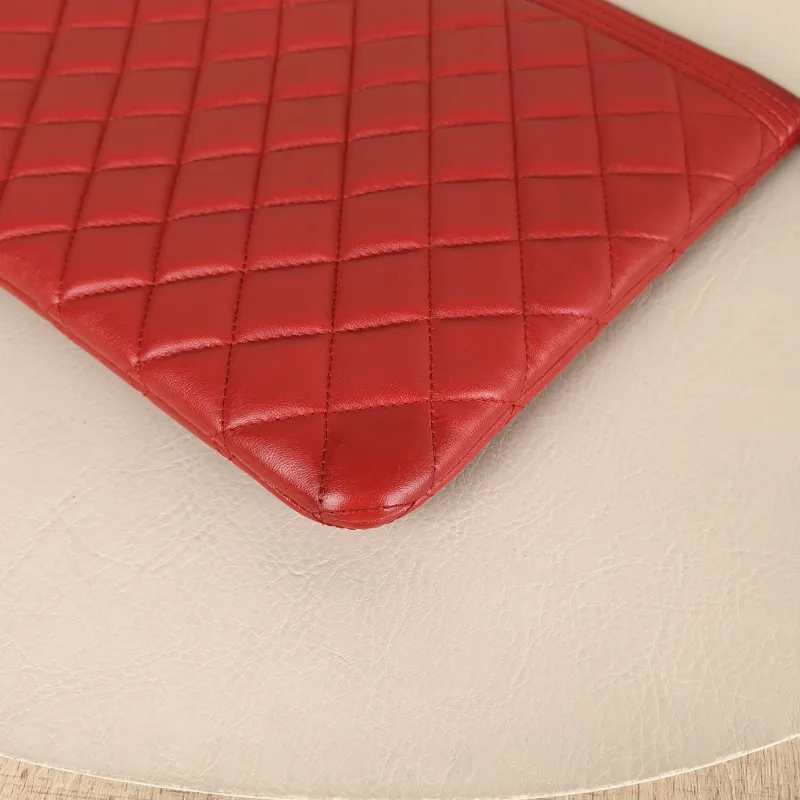 Chanel Clutch Clutch Red Lambskin One Size 27*20 22 — detail view 4 of 8