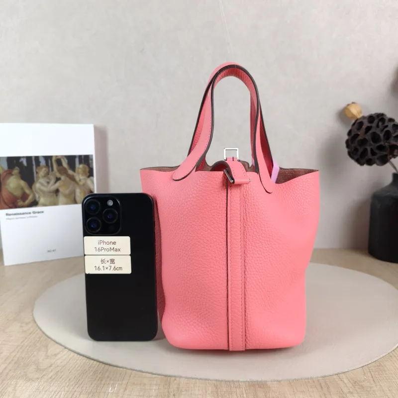 Hermès Top Handle Bag Picotin Lock 18 18 8W Small 18 × 13 × 18 cm K — cover view 5 of 6