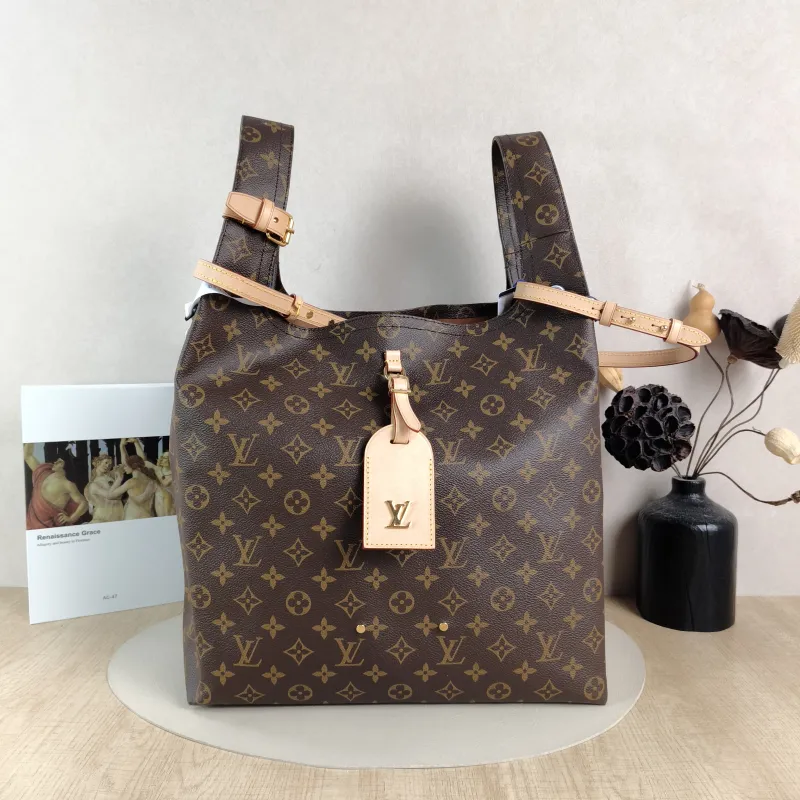 Louis Vuitton Top Handle Bag ATLANTIS Monogram PVC Large 34 × 13.5 × 34 cm