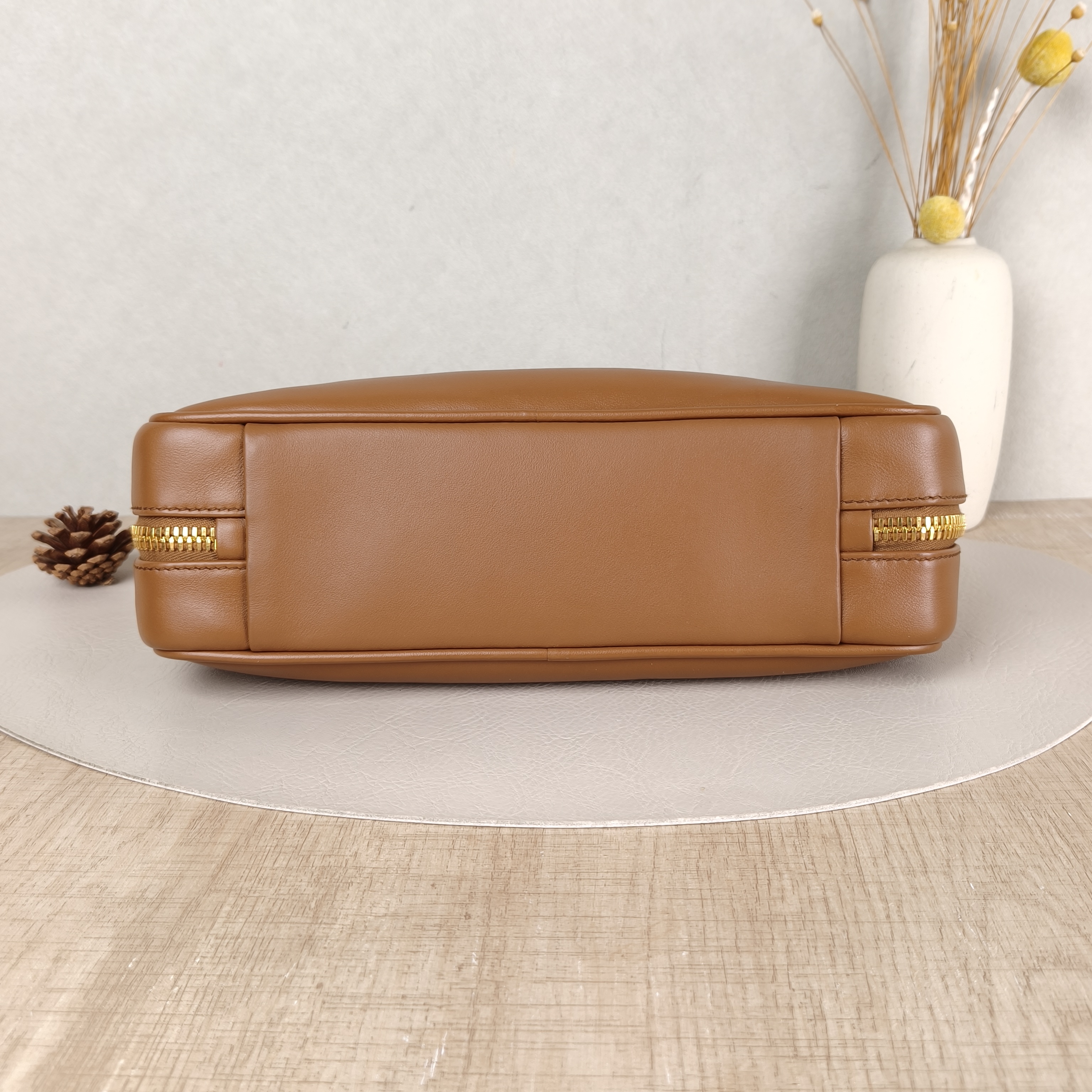 Miumiu Top Handle Bag Beau Caramel Calfskin Small28 × 8 × 11.5 cm — cover view 5 of 5