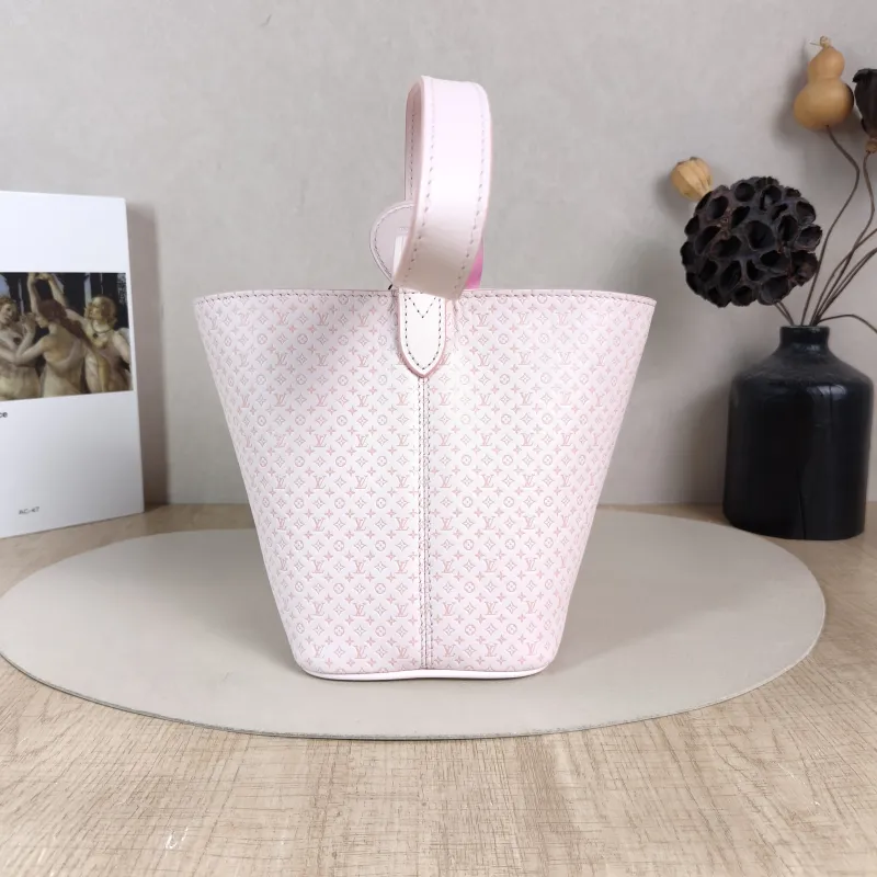 Louis Vuitton Top Handle Bag ALL IN BB Pink Calfskin BB 16 × 12 × 18 cm — cover view 5 of 5