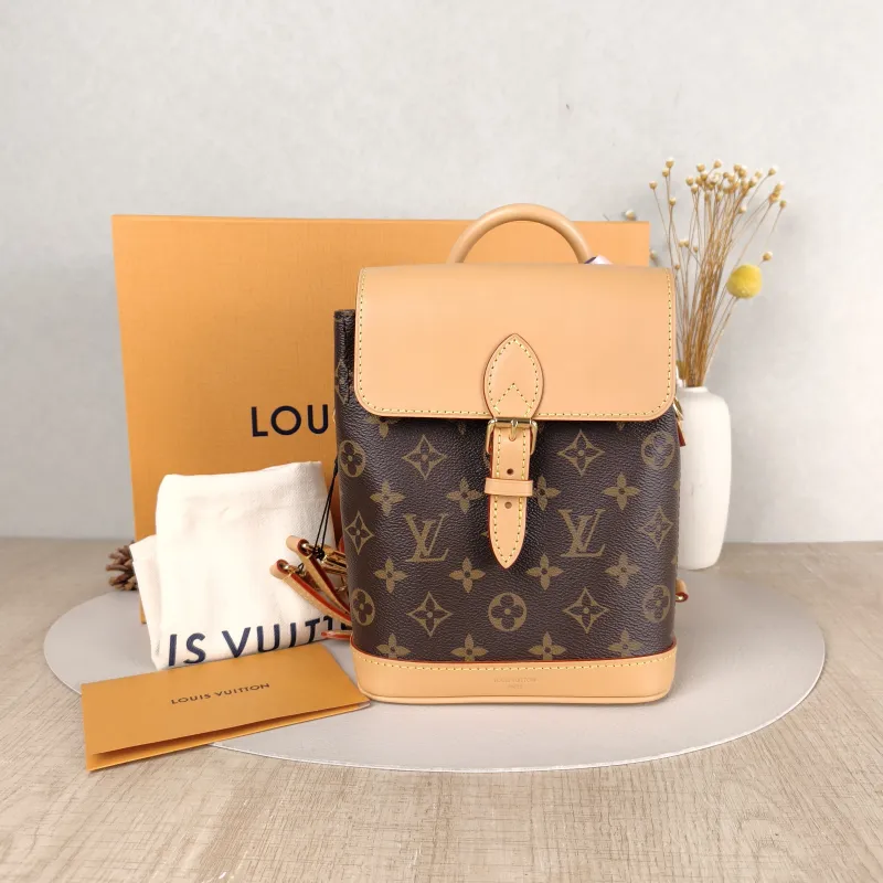 Louis Vuitton Backpack Soho Backpack Monogram PV Cmini17 × 8 × 23 cm — cover view 6 of 6