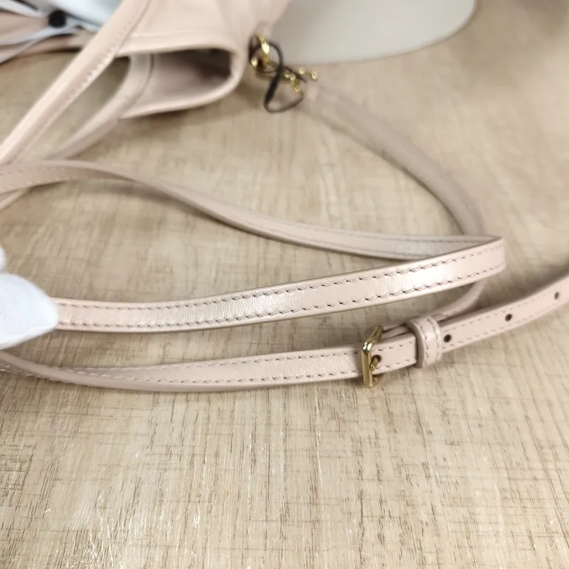 Miumiu Shoulder Bag IVY Tote Shopping Tote Pink Calfskin Mini 20*24 — detail view 9 of 11